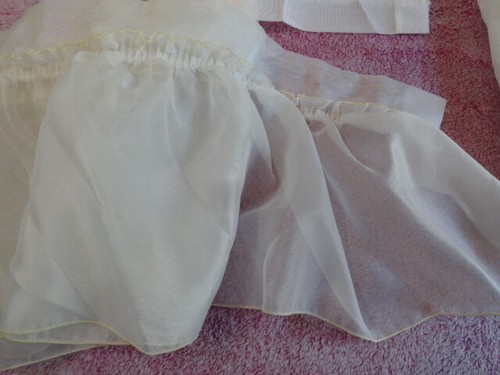 Vintage Sheer White Tier Curtains & Valances from 24" Long to 45" L - Picture 21 of 39