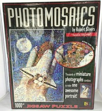 PHOTOMOSAICS PUZZLE By Robert Silvers SPACE SHUTTLE