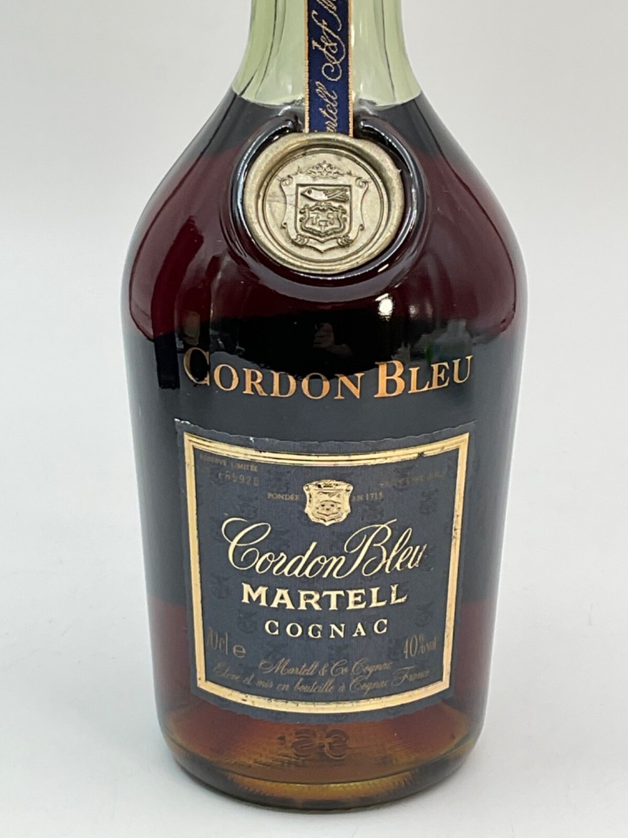 COGNAC J&F MARTELL CORDÓN BLEU RESERVE LIMITEE 40% RARE años COGNAC J&F MARTELL CORDÓN BLEU RESERVE LIMITEE 40% RARE años