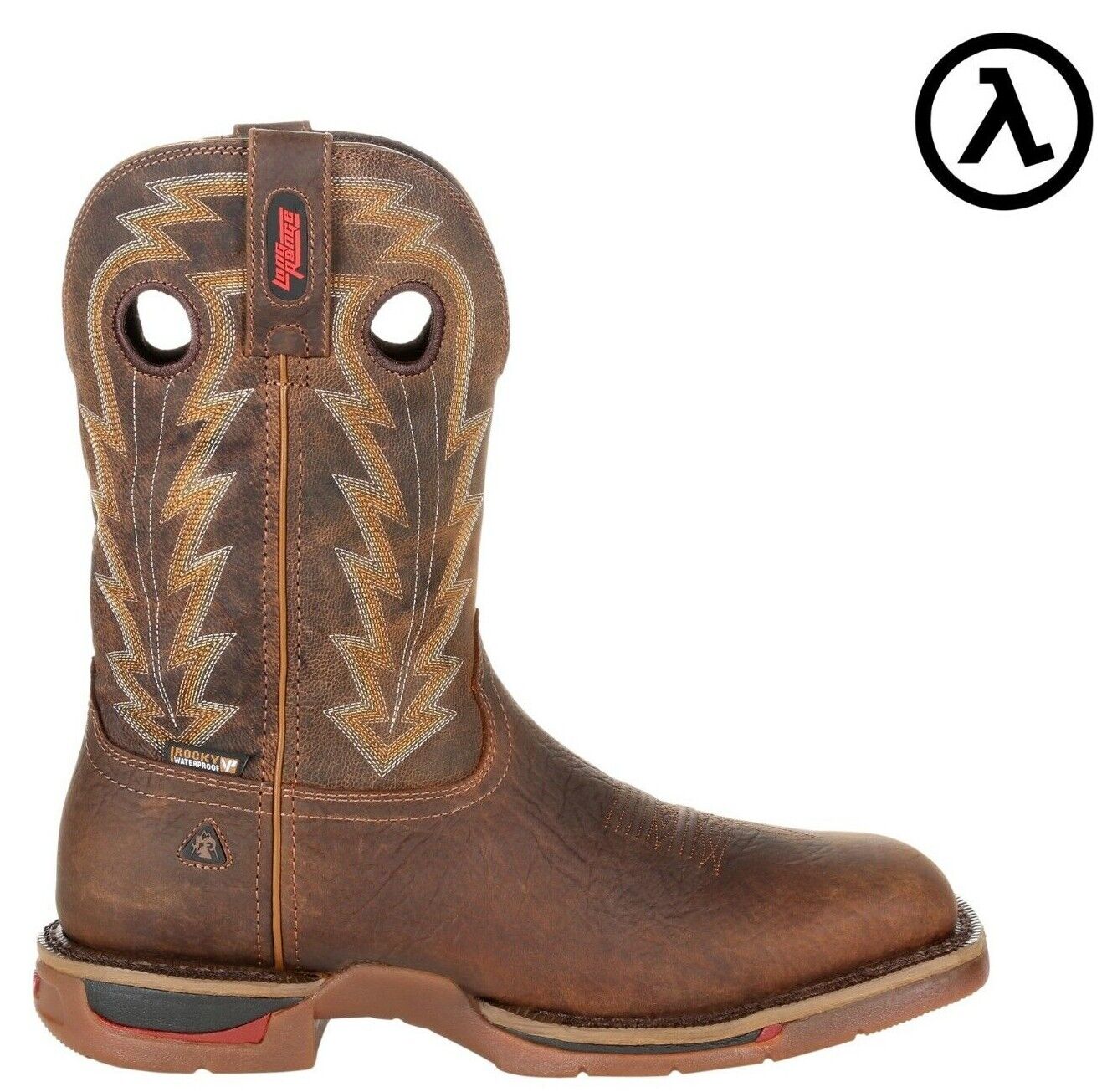 Rocky long range square toe boots hotsell