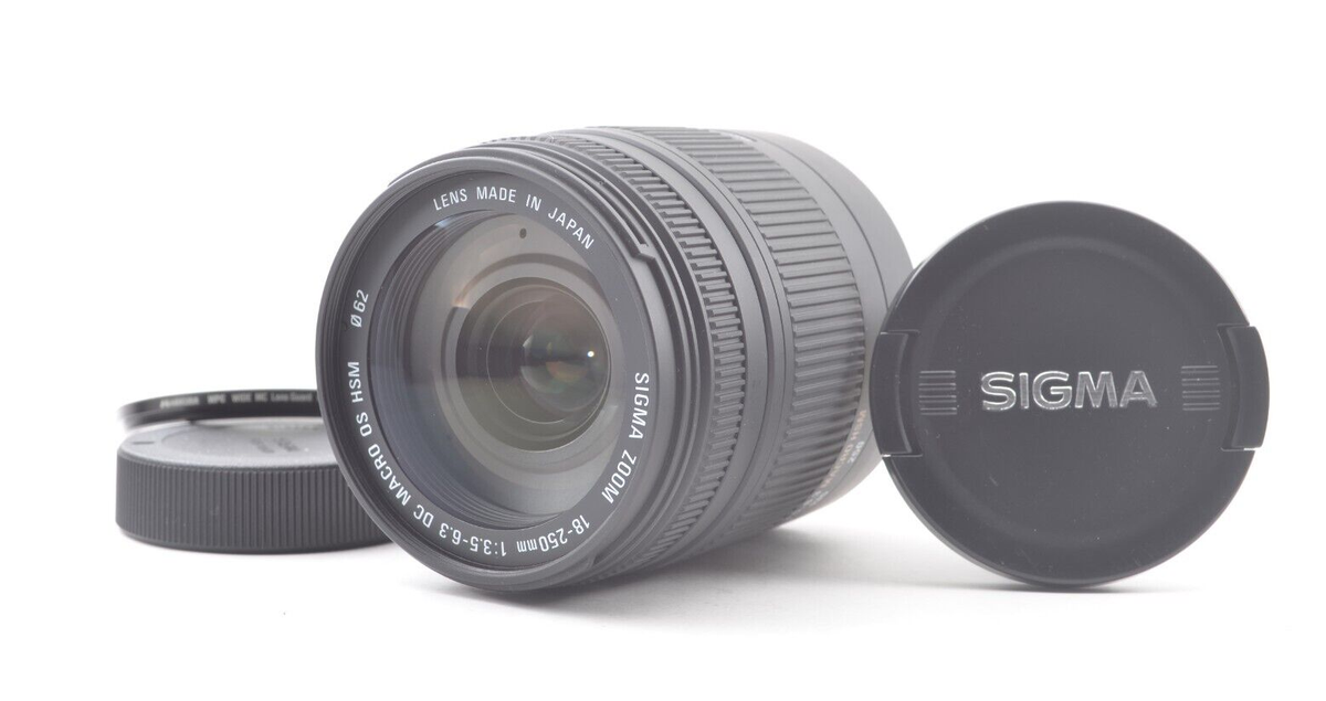 Top Mint】SIGMA DC 18-250mm f/3.5-6.3 MACRO OS HSM for Nikon