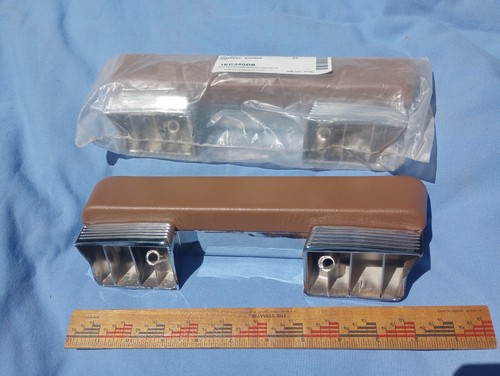 62-64 Corvette Arm Rests Saddle Brown, NEW condition Corvette America brand - Picture 4 of 5
