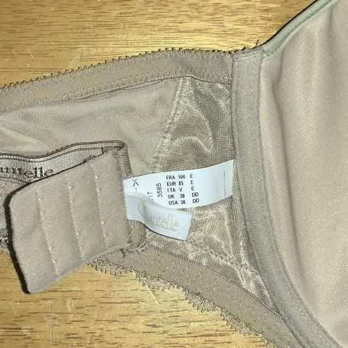 Nuevo Sujetador Camiseta Chantelle 3585 C Elegante Espaciador Con Aros 38DD Desnudo Nuevo Sin Etiquetas - Imagen 5 de 5