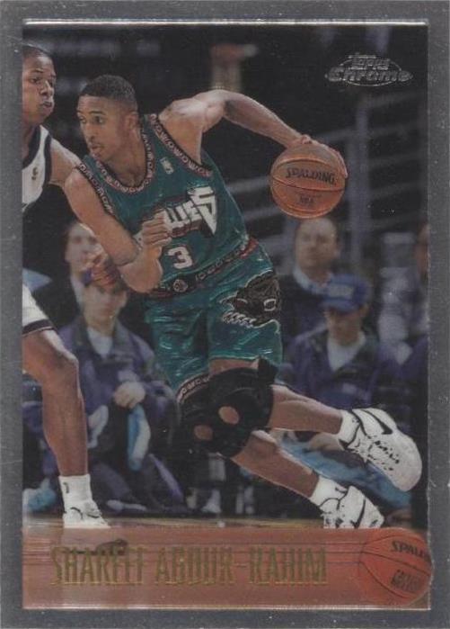 1996-97 Topps Chrome - Shareef Abdur-Rahim #128 - 1 of 2