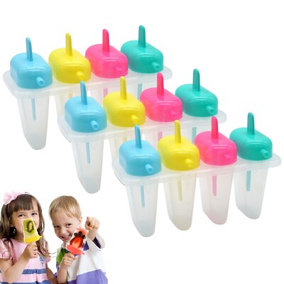 (3er Pack) Eis Lolly Formen 16 cm, Push Up Eis am Stiel Maschine für Eis & Desserts
