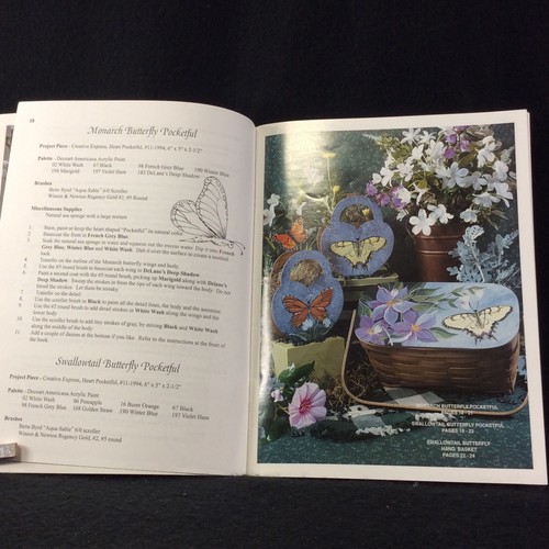 The Garden Path By Sandi Brady Archer, copyright 2000, Decorative Painting Book - Picture 7 of 12