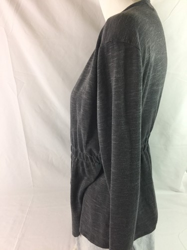 Style That Works Women Gray Blouse Size M Lone Sleeve Blouse Bin56#3 - Bild 8 von 12