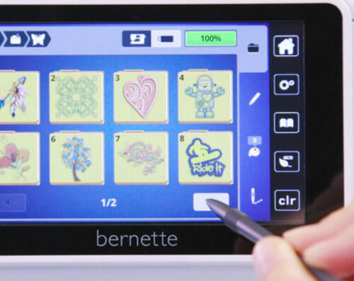 Bernette B70 Deco computerized Embroidery Machine Brand new! w/ support! - Picture 5 of 8