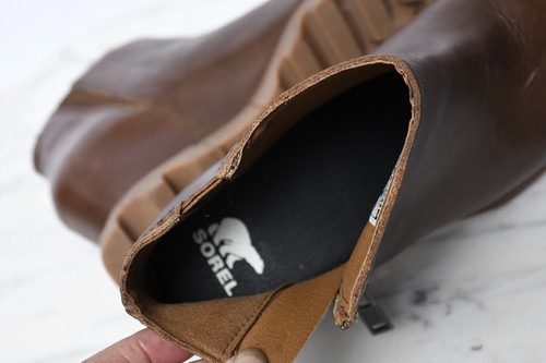 Sorel Joan of Arctic Wedge III Chelsea wasserdichte Damen-Stiefeletten mit Reißverschluss Gr. 8 - Bild 9 von 12
