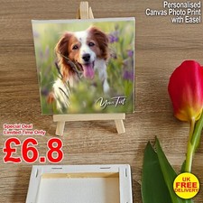 Personalised portrait Canvas Photo Framed, Photo print,Pet portrait,wedding gift