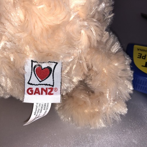 Ganz XO XO Cucciolo Cane San Valentino Peluche Peluche Marrone Dorato Regalo FTD - Foto 8 di 11