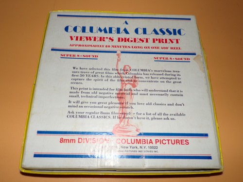 1955 It Came From Beneath the Sea Super 8 Film Reel in Box Columbia Classic 50th - Picture 2 of 3