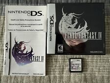 Final Fantasy IV (Nintendo DS, 2008) Complete CIB w/ Manual & Inserts - Tested