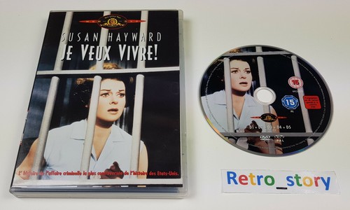 DVD Je Veux Vivre - Susan HAYWARD - Picture 1 of 2