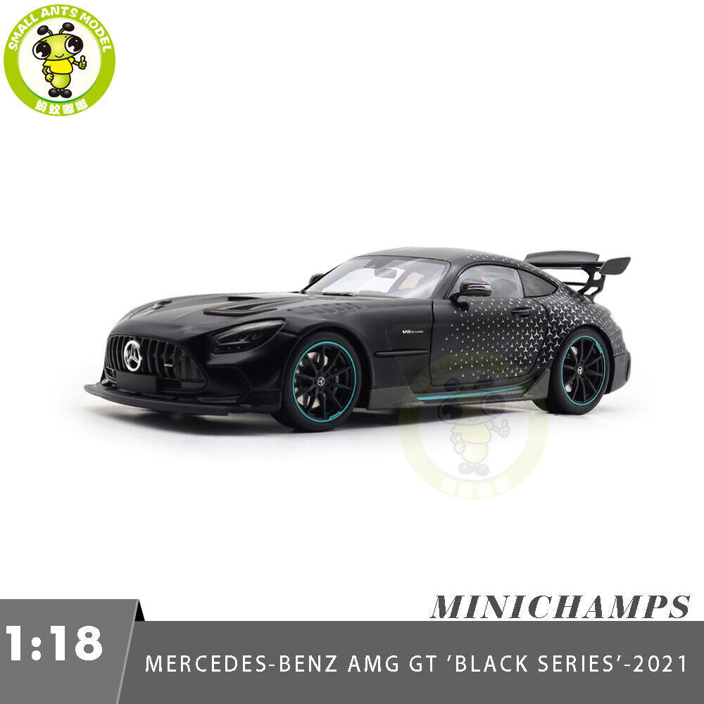 1/18 Minichamps Mercedes-AMG GT Black Series 2021 Black 1/18 Minichamps Mercedes-AMG GT Black Series 2021 Black