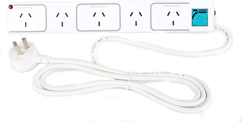 HPM 5 Outlet Surge Protected Powerboard - Picture 5 of 12