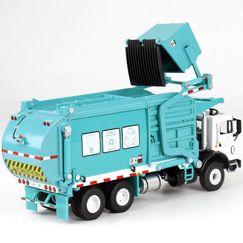 1/24 Transporter Garbage Truck Vehicle Model Gift For Vehicle Model Enthusiast - Picture 16 of 23
