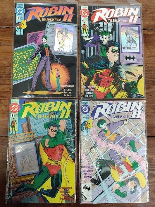 Robin II The Joker's Wild! Issues 1-4 DC Comics 4 part miniseries 1991