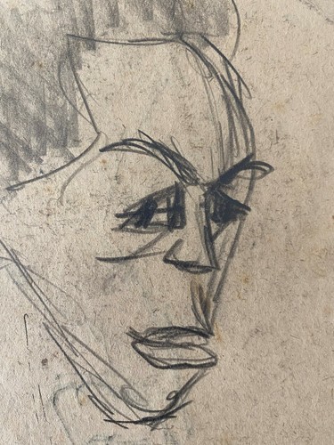 Juan David. Skizze. Ohne Titel, ca 1968. Tusche auf Papier. Original Art. - Bild 11 von 11