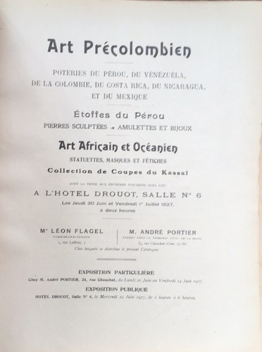 Tribal Art RARE CATALOGUE 1927 ARTS PRIMITIFS 12 PLANCHES EN HÉLIO - Picture 3 of 6