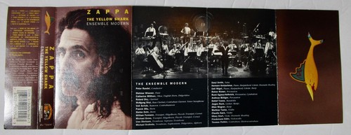 Frank Zappa The Yellow Shark Ensemble Modern Cassette 1993 Barking Pumpkin - Bild 5 von 6