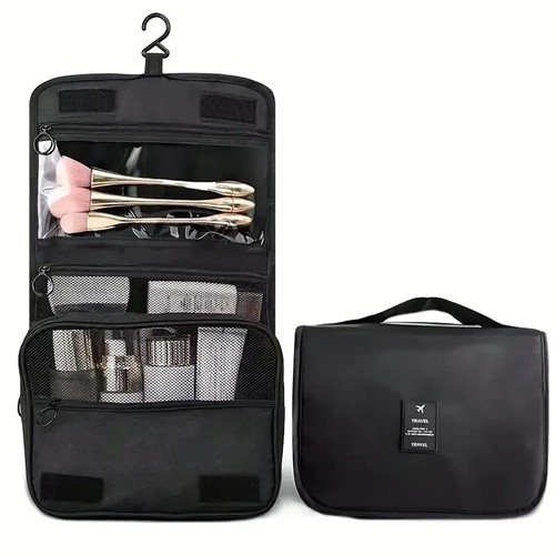 Hanging Travel Toiletry Bag / Travel Washbag - Cosmetic, Shaving Various Colours - Picture 26 of 37