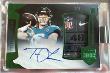 2021 Panini Eminence Trevor Lawrence RPA NFL SHIELD Nike Swoosh #2/3 RC #JPA-TL