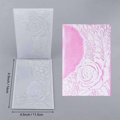 Weihnachten Halloween Blume 3D Prägung Ordner Für DIY Scrapbooking Bastelkarte - Bild 44 von 44