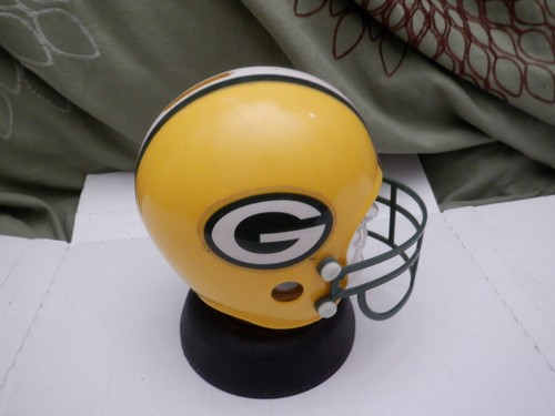 Greenbay Packers Helmet And Head Bank 1970's - Picture 2 of 5