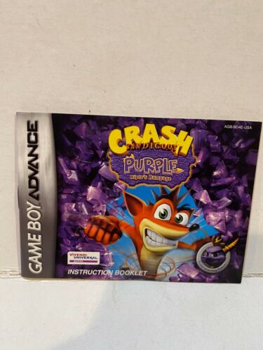 ORIGINAL NINTENDO GAME BOY ADVANCE REPLACEMENT MANUAL. - Picture 9 of 105