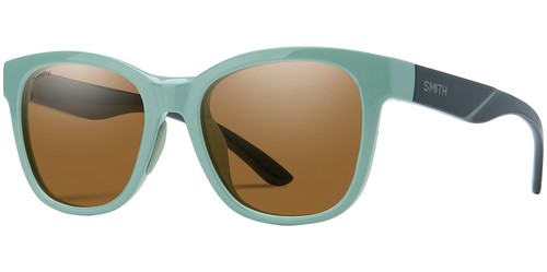 Smith Optics Caper ChromaPop Polarized Women's Soft Square Sunglasses - CPCP - Picture 7 of 9