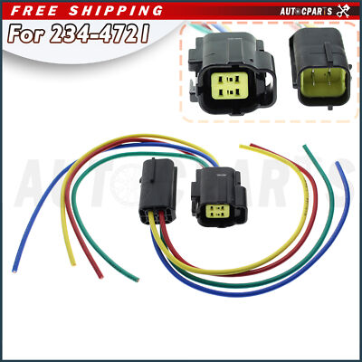 #ad Oxygen Sensor Female amp; Male Connector Wire Kit 4 way For Nissan Infiniti Subaru $13.99