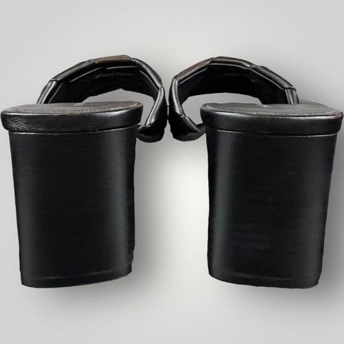 NEW Christian Di Riccio Woven One Band Block Heel Sandals Size 9 Women’s 7478 - Picture 5 of 8