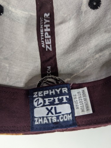 Virginia Tech Hokies Camo Hat by Zephyr XL - Picture 4 of 4