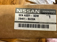 2017-20 NISSAN MURANO REAR LEFT BLIND SPOT MONITOR RADAR SENSOR 284K1-9UC0A OEM