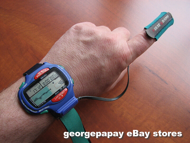 NICE USED RARE SEIKO Pulse Graph Pro-Runner LCD Digital NICE USED RARE SEIKO Pulse Graph Pro-Runner LCD Digital