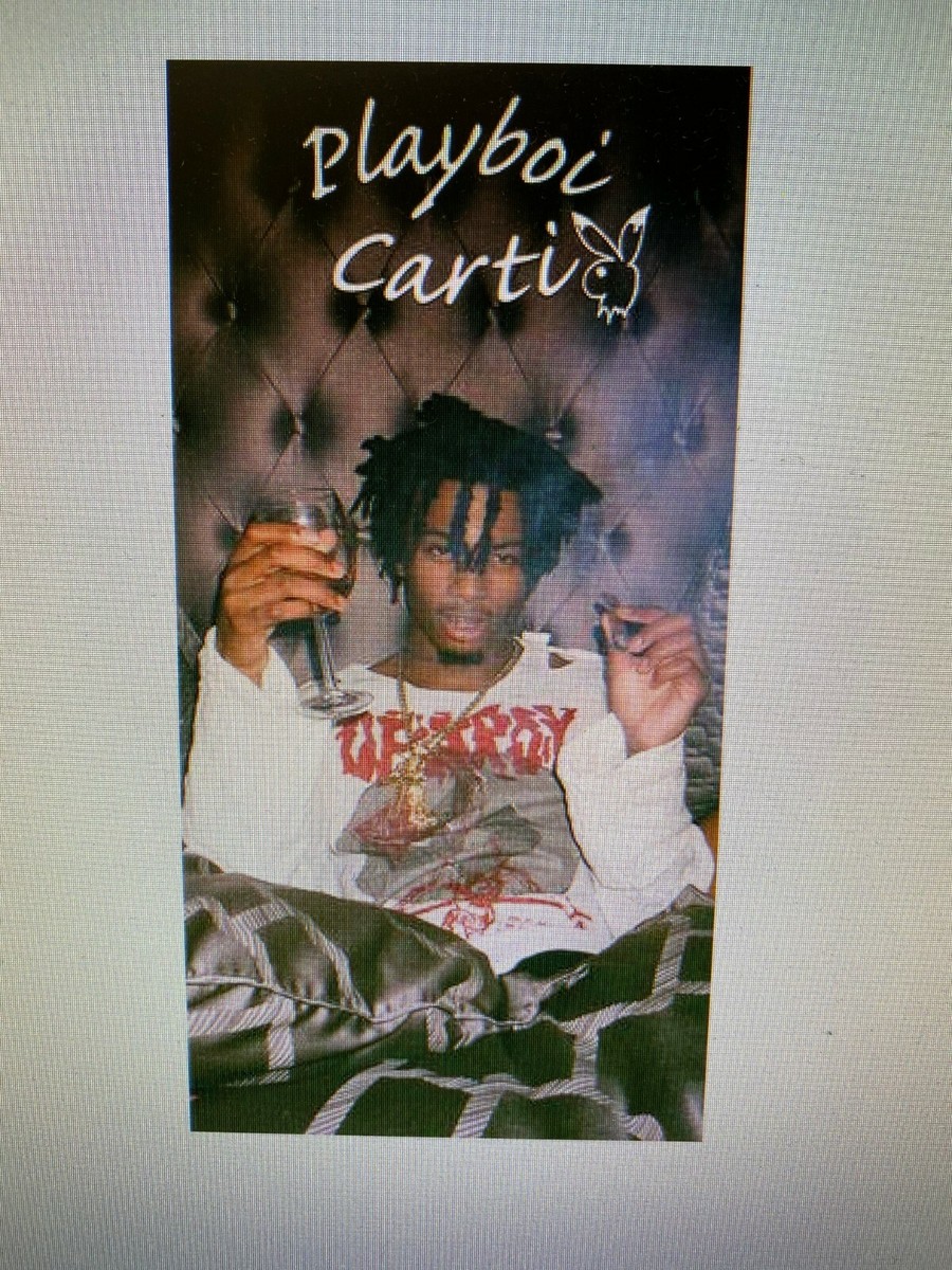 Play boi carti ポスター　B1サイズ PLAYBOI CARTI 12X24 POSTER RAP MUSIC HIP HOP WOKE UP LIKE THIS