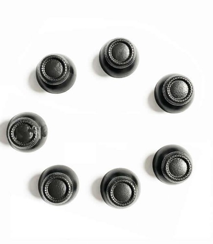 25 Pair Replacement Thumb Stick Joystick Cap for PS5 Gamepad Controllers ,Black - Picture 5 of 7
