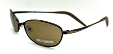 New Harley Davidson Sunglasses HDS 431 SBRN-1 Brown 56-17-138 With Generic Case