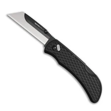 New Outdoor Edge Razor Work Lockback Black Folding Poket Knife RWK25-2