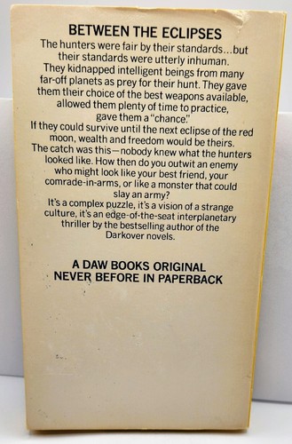 Vintage Sci Fi Fantasy Paperback DAW No. 71 HUNTERS OF RED MOON Zimmer Bradley - Imagen 2 de 5