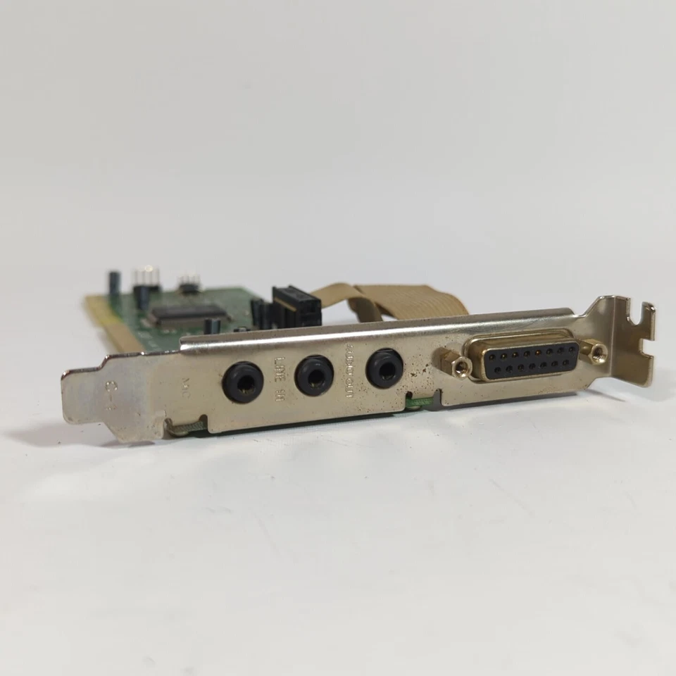 Avance Logic ALS120 16-Bit ISA AS007 ASound 3D-PNP Gold Sound Card DOS Gaming - Image 4 of 4