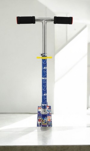 Scooter Sónico Plegable en Línea Niños Niños Exterior Empuje Scooter Azul Edad 5+ Nuevo - Imagen 5 de 9