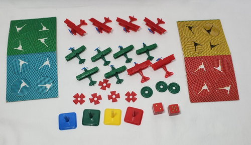 Vintage 1963 American Heritage DOGFIGHT Air Battle Board Game (GOOD, PLAYABLE!) - Picture 6 of 10