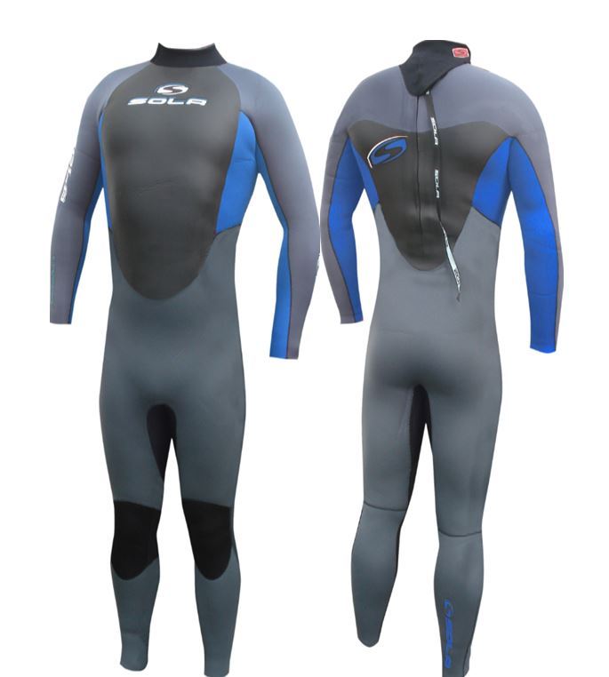 Sola Fusion GBS 5 4 3 MM Neopreen mannens Winter Wetsuit Surfen JetSki Sola Fusion GBS 5 4 3 MM Neopreen mannens Winter Wetsuit Surfen JetSki