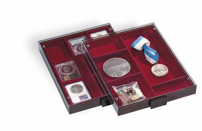 Certified Coins Box Tray Drawer 9 Slab Holders Stackable PCGS NGC Storage