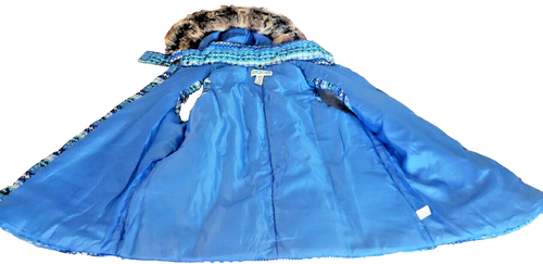 KUNSTFELLBESATZ KAPUZE SKIWESTE DAMEN GRÖSSE 1X BLAU MULTI von WEATHER SOLUTIONS - Bild 7 von 14