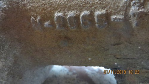JOHN DEERE 420,430,435, MAYBE 40,320,330 PTO SHIELD BRACKET M2068T, OR M2868T - Picture 3 of 7