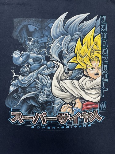 Vintage 2001 Dragon Ball Z Super Saiyan T-shirt XL - Picture 2 of 9