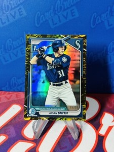 Aidan Smith 2024 Bowman Chrome 1st Yellow Lunar Refractor /75 #BCP-45